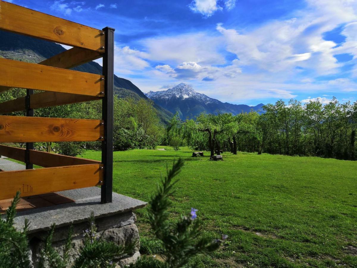 Agriturismo Val Codera Verceia Buitenkant foto