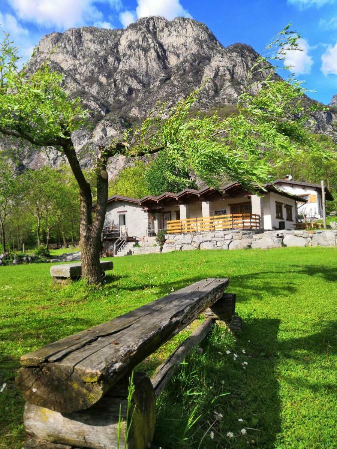 Agriturismo Val Codera Verceia Buitenkant foto